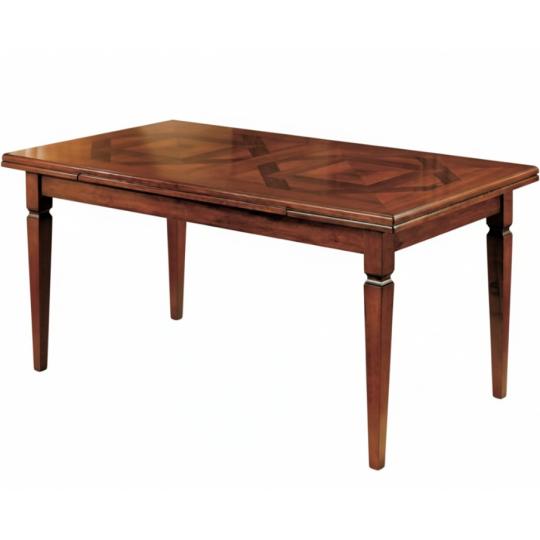 mediteranske intarzovane jedalenske stoly rozkladacie klasicke orechove hnede elegantne mestianske toskanske talianske stoly.jpg